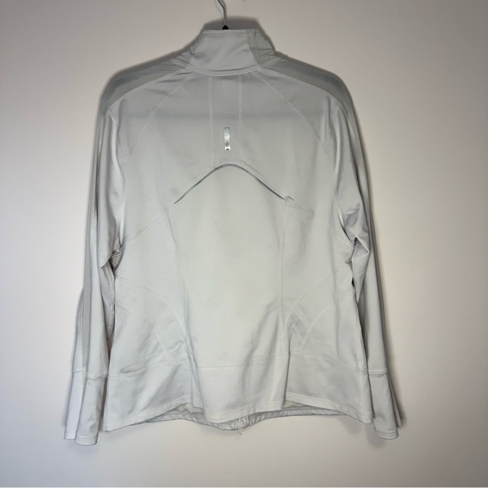 Zella Women's White Sport Jacket Size 1X - Picture 2 of 10